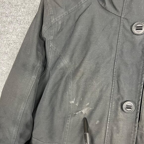 THE NORTH FACE HYVENT ARCTIC PARKA DOWN FUR HOOD LONG BLACK COAT JACKET WOMEN - Picture 4 of 11